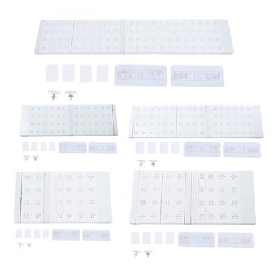 Expandable Closet Tension Shelf Punch  20KG Full Coverage Adjustable Wardrobe Dividers for Cabin