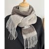 VICTORIA&VERA Wool Blend Tassel Scarf