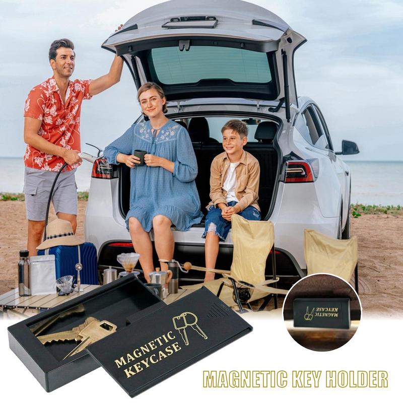 Magnetyczny pojemnik na klucze Pojemnik na klucze Mały pojemnik do przechowywania Zewnętrzne szafki na klucze Organizer do przechowywania Magnetyczny schowek na klucze Skrzynka na klucze Klucz