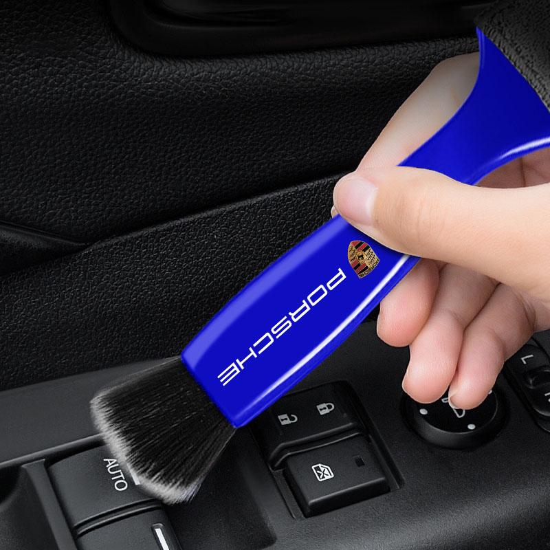 Car Air Conditioning Air Outlet Cleaning Dust Removal Soft Brush Cleaning Tool For Porsche Boxster Cayenne Panamera Macan Cayman 911 918 996 917 991