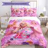 3pcs Zara Larsson Bedding Set Duvet Cover Closure Includes 1 Duvet Cover & 2 Pillowcases, Soft and Comfortable for All Seasons.