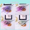 Artificial Flocked Lavender Stems For Home Office And Party Decorations