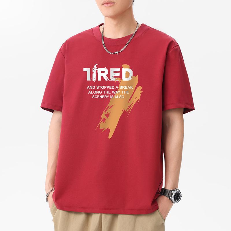 

Мужская футболка с коротким рукавом больших размеров, 12 цветов, 100% хлопок, уличная футболка XXXL винный