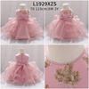 Infant & Toddler Sequined Princess Birthday Dress with Puff Skirt & Embroidery