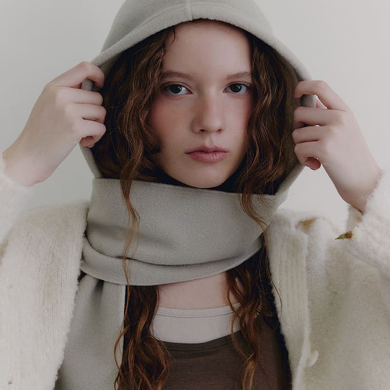 TSH Urban Fleece Hooded Muffler 3 Colors