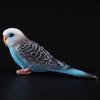 Simulation Mini Parrot Cute Bird Figurine Animal Home Decoration Miniature Garden Decoration