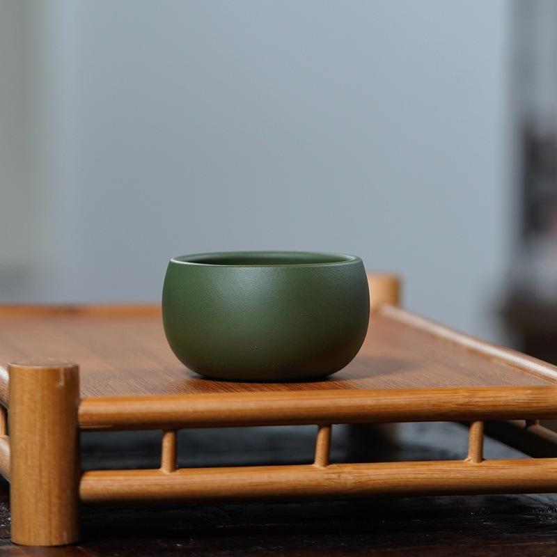 50ml Purple Clay Kung Fu Tea Cup Household Round Mouth Teacups Small Tasting Mugs Ceramic Colorful Cups Tea Ceremony Accessories