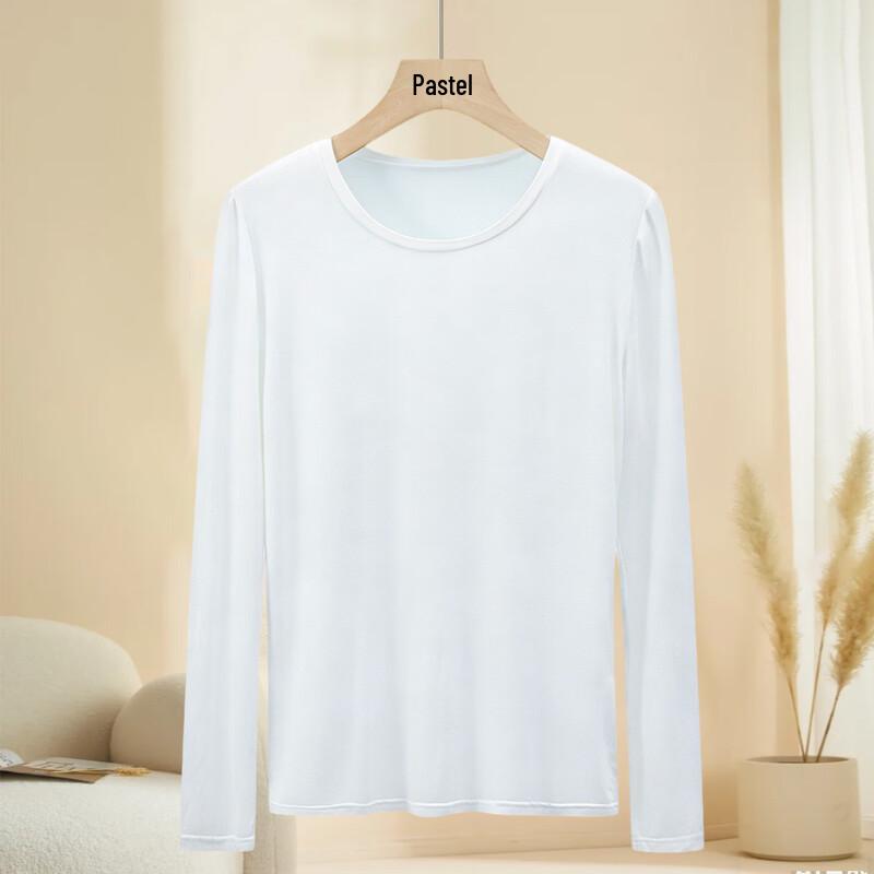 

Pasite Women s Versatile Solid Long-Sleeve T-Shirt 2XL