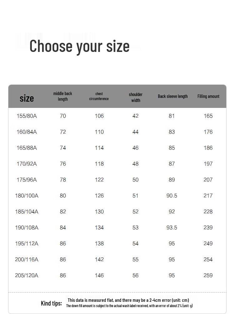 Bosideng B40142380J High-End Outdoor Fashion Goose Down Jacket