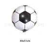Football Birthday Balloon Theme Decoration Set, Football Flag Birthday Banner Party Background Green Balloon Chain