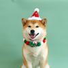 Christmas Pet Collars Cat Dog Funny Plush Balls Elastic Headpieces Party Accessories Small Medium-sized Dog Plush Cloth Dog Neck