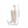 Abstract Human Statue Artistic Minimalist Table Figurine Shelf Display Modern Sculpture for Living