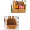 Bunny Easter Woven Wicker Basket Container Snack Box Organization Picnic Basket Bins for Shelves Pantry Decorative Party Gifts