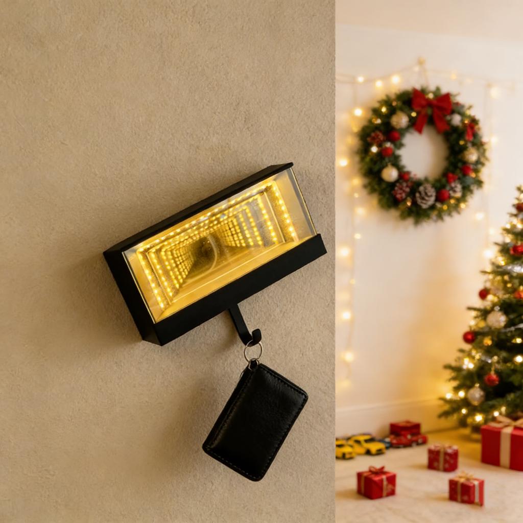 Luminous Infinite Garage Keychain Hook