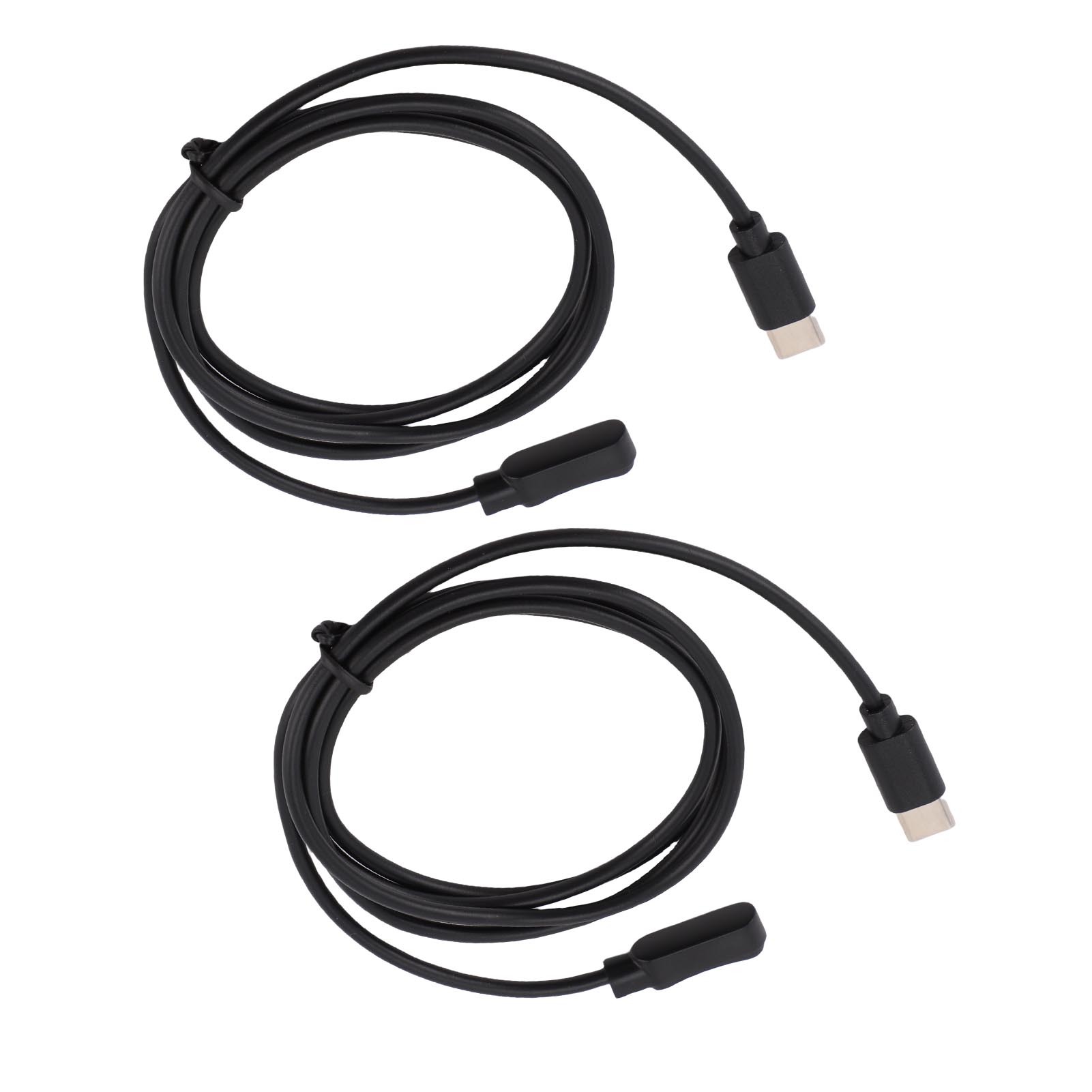 

2Pcs Voice Recorder Cable Fit for Note AI Recorder Magnetic Charging Cable 1m Black