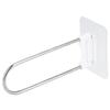 Clothes Hanger Organizer Stainless Steel UShape Wall Storage Rack for Bathroom Balcony White