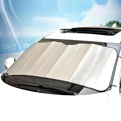 Car Front Window Sunshade UV Protection Shade Sun Protector Windshield Visor Cover Auto Curtain Accessories