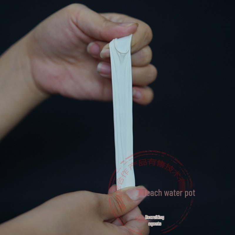 White Latex Anti-Slip Finger Cots for Beauty & Manicure Applications