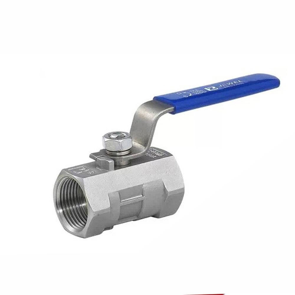 1/8" 1/4" 3/8" 1/2" 3/4" 1" BSPT Equal Female Reducing Port 1-Piece Ball Valve 304 Stainless Steel Water Gas Oil