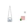 New Lee Fabric Handbag, Shoulder Bag, Crossbody Bag Large Size Women's Blue LE250038L-501
