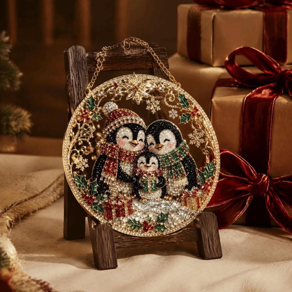 Pearl Beads Christmas Diamond Painting Set Diamond Painting Pendant  Christmas Decoration