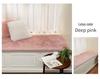 Nordic-Style Imitation Wool Plush Bay Window Blanket Mat - Customizable for Bedroom or Balcony