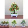 Artificial Flower Plant With Plastic Material For Home Decor And Desk Office Display