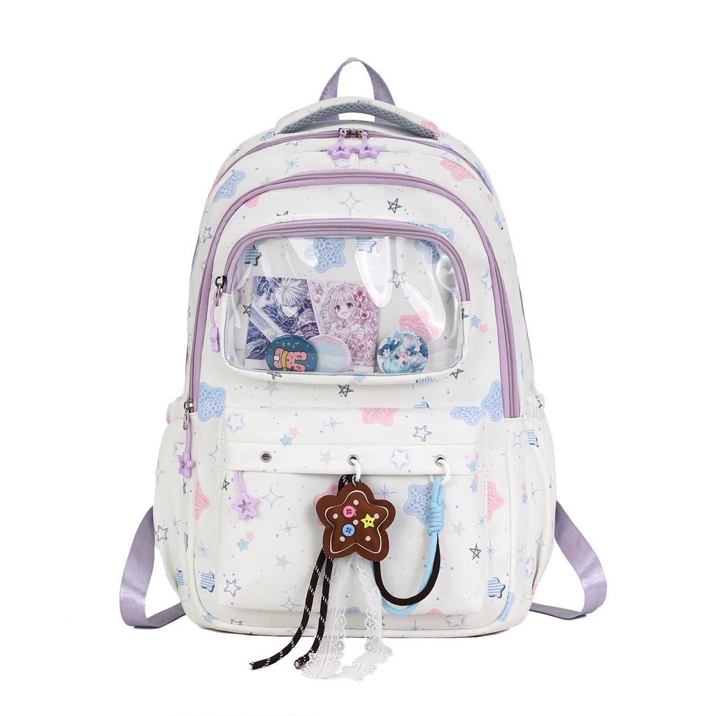 Schoolbag Oxford cloth schoolbag new primary school girl cute backpack simple leisure junior high school high school student backpack