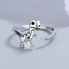 European & American Style Dinosaur Love Adjustable Tyrannosaurus Rex Ring