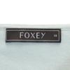 FOXEY No Sleeve Cut 38 Blue X Gray Women Used