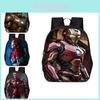 Stylish Iron Man 15 Inch Large Capacity Lightweight Oxford Fabric Kids Backpack
