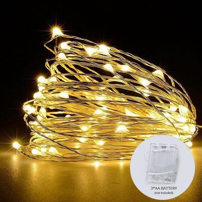 Led Fairy Lights Copper Wire String 10M Holiday Outdoor Lamp Garland For Christmas Tree Wedding Party Decoration