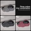 Car Sun Visor Glasses Clip Multifunctional Case Sunglasses Holder For Benz AMG W204 W205 W203 W211 W212 W213 W201 Accessories DO2