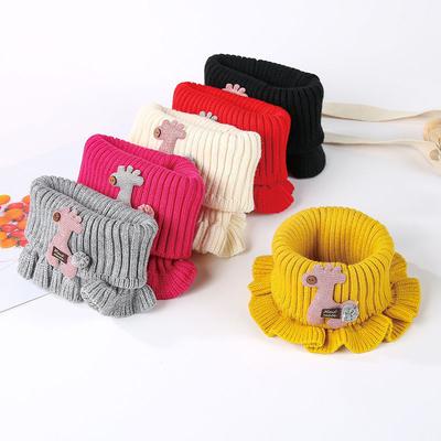 Ensemble de cou tricoté pour bébé, écharpe chaude pour enfants, décontracté, pour garçons et filles