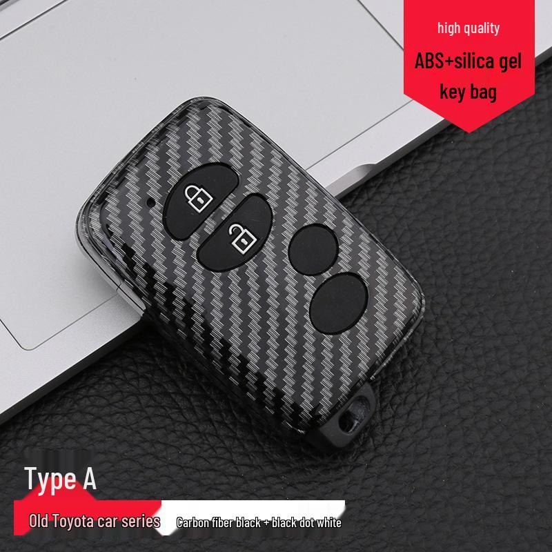 Car Key Case for Toyota: Corolla, Camry, Highlander, RAV4, Levin, Crown, CHR, Rongfang, Reiz