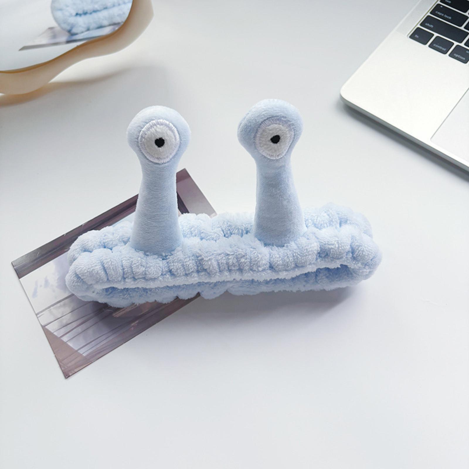 

Мила Пов язка на Голову Для Вмивання Обличчя та Макіяжу, Резинка для Волосся, 3D Аксесуар для Волосся One Size синій