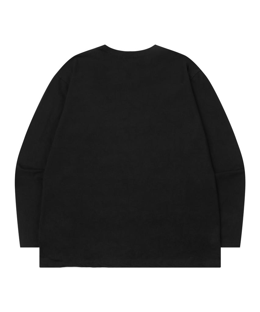 MUCENT Heart Lettering Long Sleeve (2 Colors, Unisex)