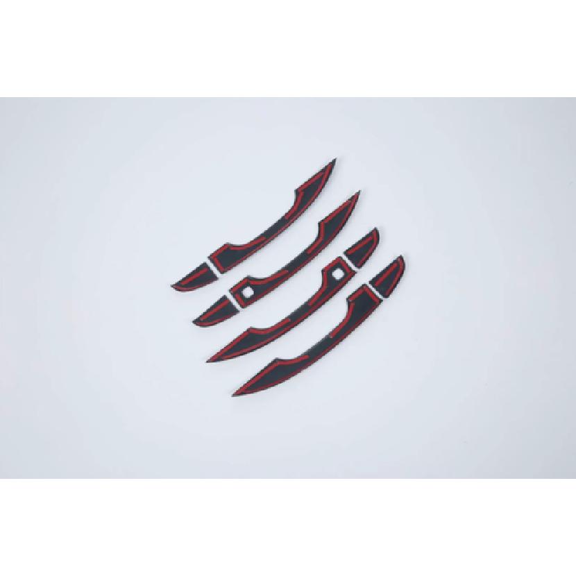 Carbon Fiber Door Handle Cover Trim For 2018- Honda Accord Sedan Smart Holes