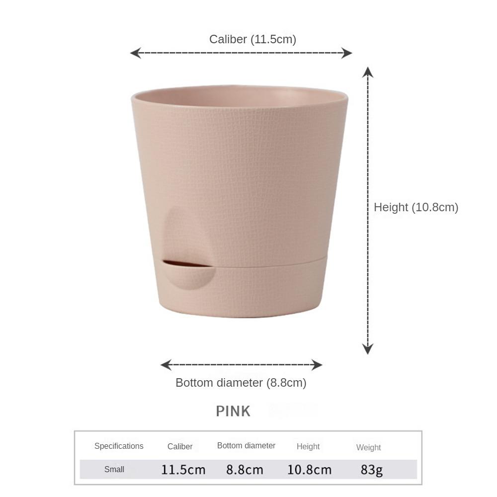 Multicolor Flowerpot Preservative Khaki Detachable Bottom Flower Pot Home Supplies Breathable Flower Pot Lightweight Material