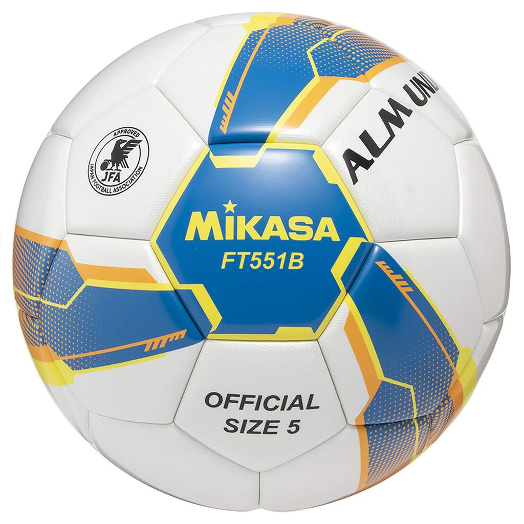 MIKASA Fußball 5 Zertifizierungsball des japanischen Fußballverbands ALMUNDO Pasted Ball für Schüler der Ober- und Mittelstufe Empfohlener interner