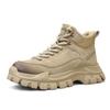 Autumn and winter new casual Martin boots men's shoes high-top tooling shoes heightening men's outdoor sports hiking shoes short boots