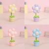 LED Flower Night Light Mini Cute Small Table Lamp Desktop Ornament Bedside Bedroom Ambient Lights Children Toy Kids Holiday Gift