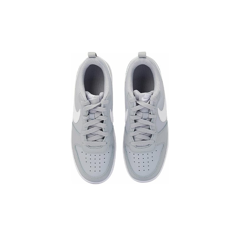 Nike Court Borough Low 2 'Gray White' GS BQ5448-008