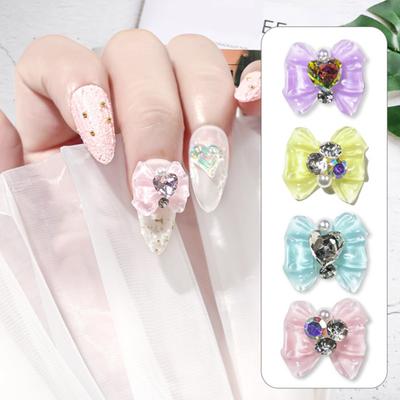 Şık Tırnak Süsleri Mini DIY