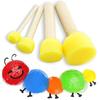 Painting Sponge Roller Brush Kits Children Drawing Toys Graffiti DIY Tool Early Education Toy Parent-child Interaction Toy TMZ