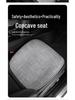 Universal Linen Car Seat Cushion - Breathable, All-Season, Half-Wrapped Cover