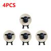 1-4PCS Sheep Stackable Toilet Paper Holder Resin Cute Sheep Tissue Storage Rack for Home Bathroom Vanity Night Stands