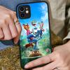 Z-ZootopiaS 2 1 Movie Phone Case For IPhone 16e 15 14 13 12 11 Pro Max Plus X XS MAX Candy Color Matte Cover