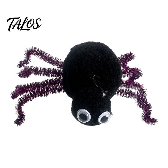 Kids Halloween Gift Ideas Spider Hair Clips for Girls Women, Cute Furry Barrettes, Stage Performance Ornaments Tinsel Fluffy Pom Accessory Parties