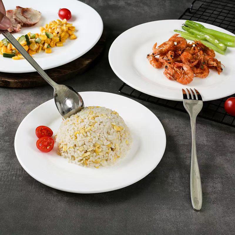 SIFAR Ceramic Steak & Dinner Plate Set